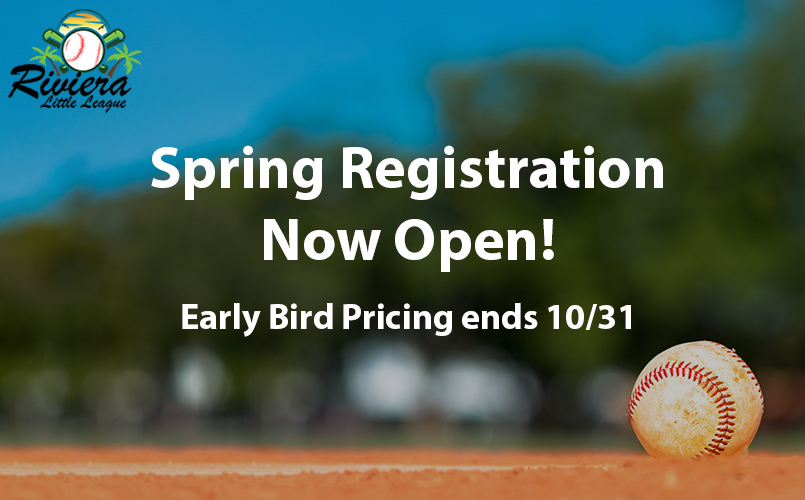 Spring Registration Open Now